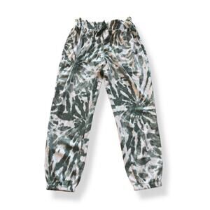 Design History NEW Tie Dye sweatpants cashmere soft natural fiber girls M pants